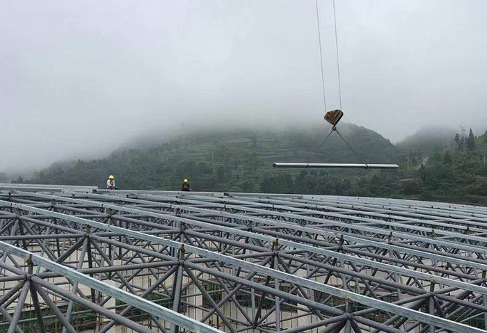 临海网架施工